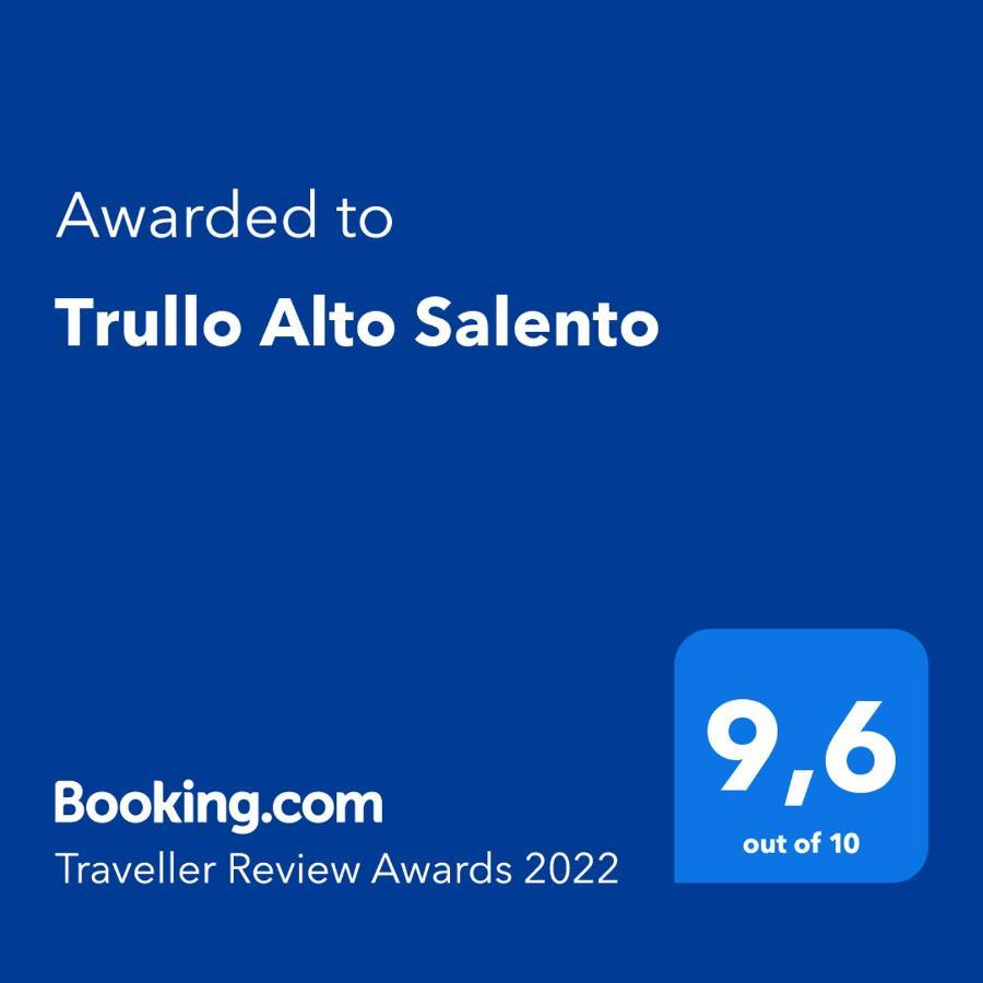 הוילה צ'יסטרנינו Trullo Alto Salento מראה חיצוני תמונה